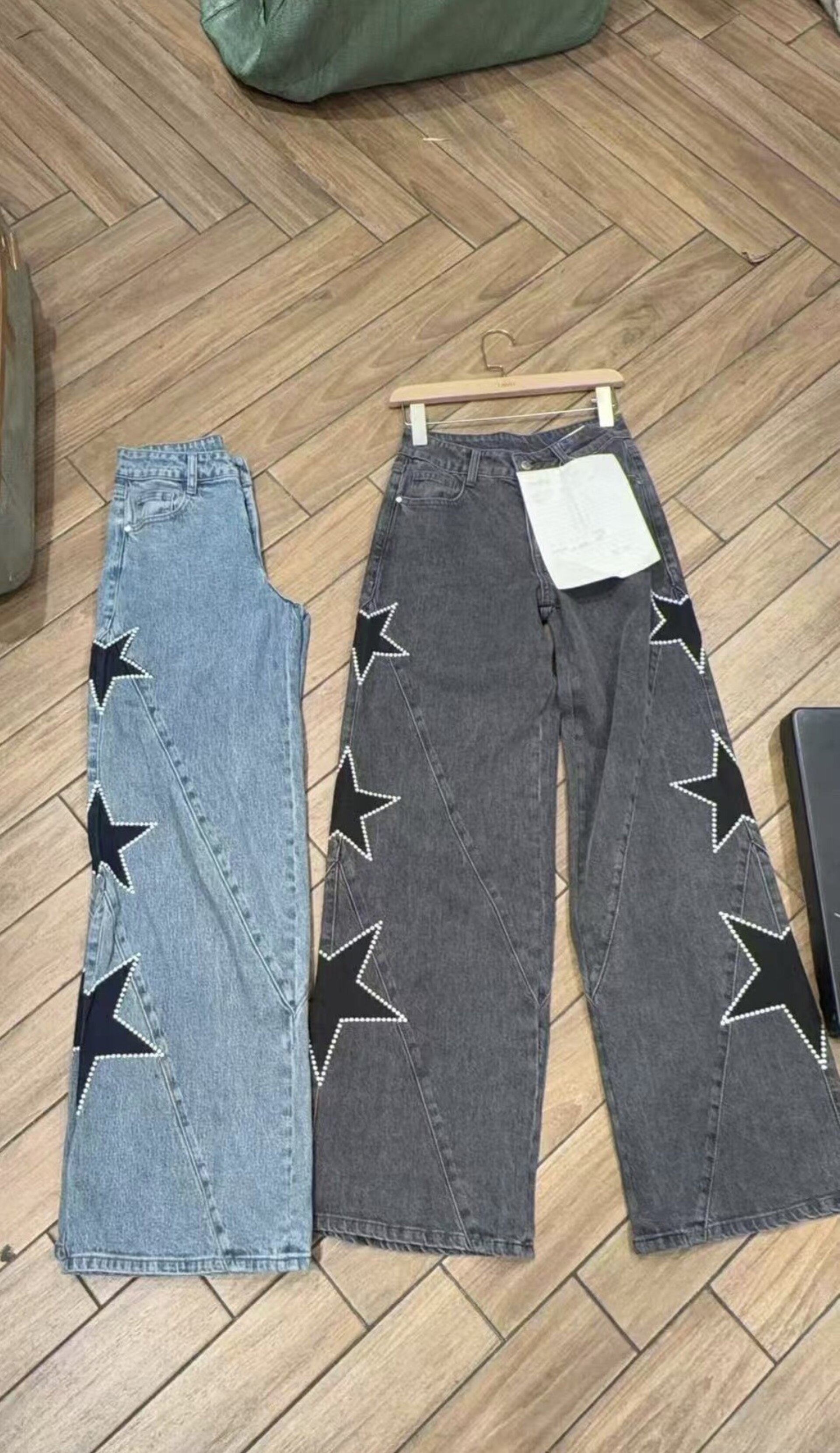 Jeans Wide estrella - 5