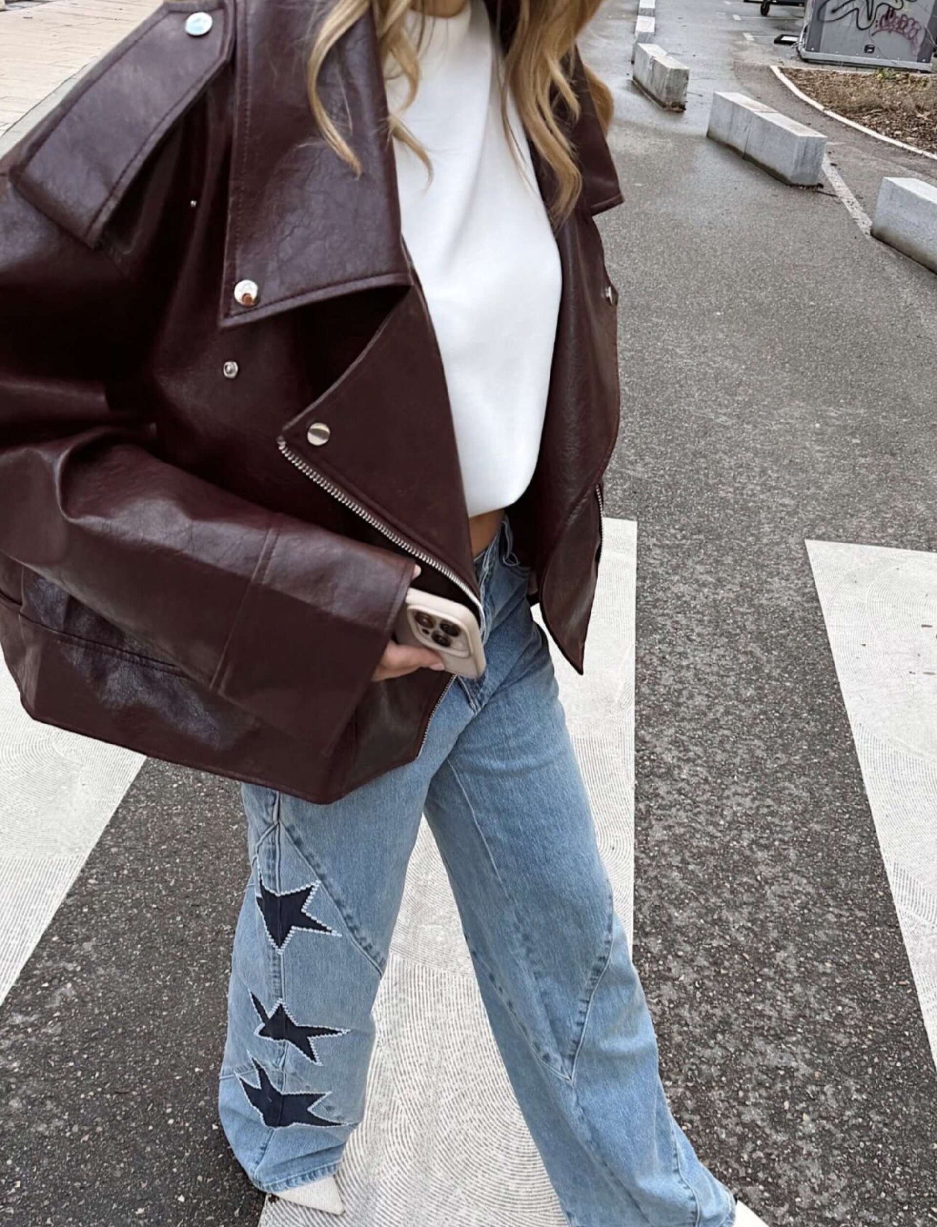 Jeans Wide estrella - 4