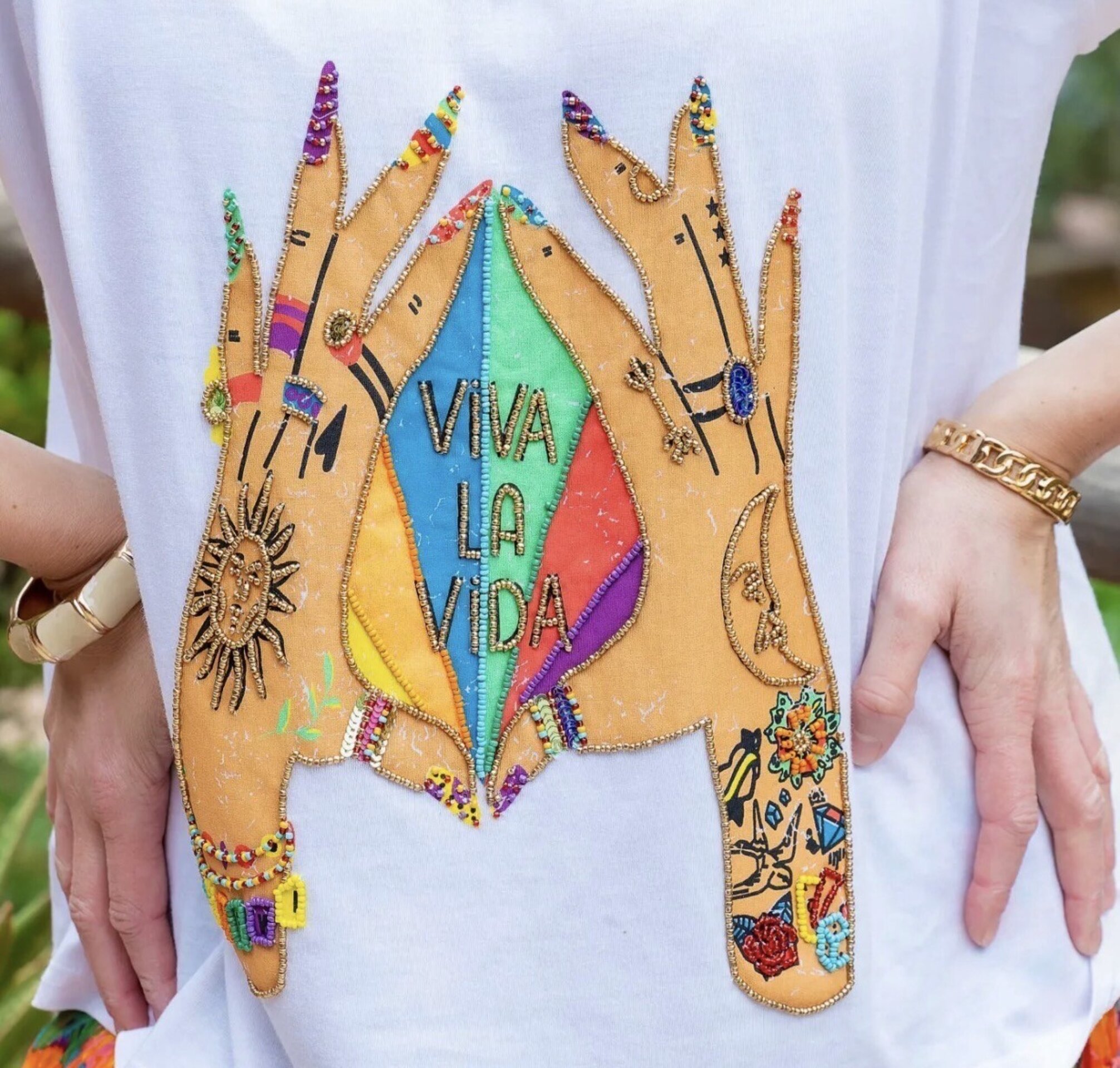 Camiseta Vida oversize - 2