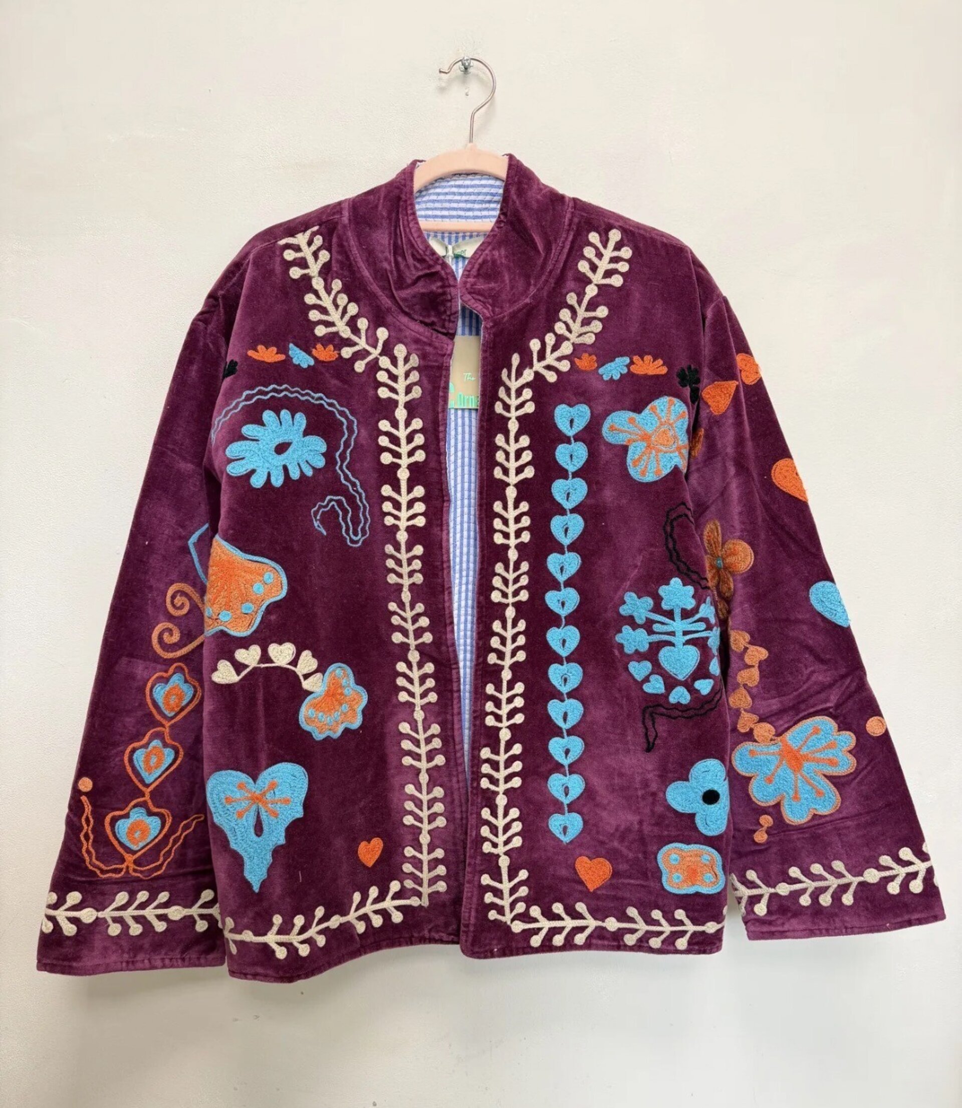 Chaqueta suzani terciopelo - 3