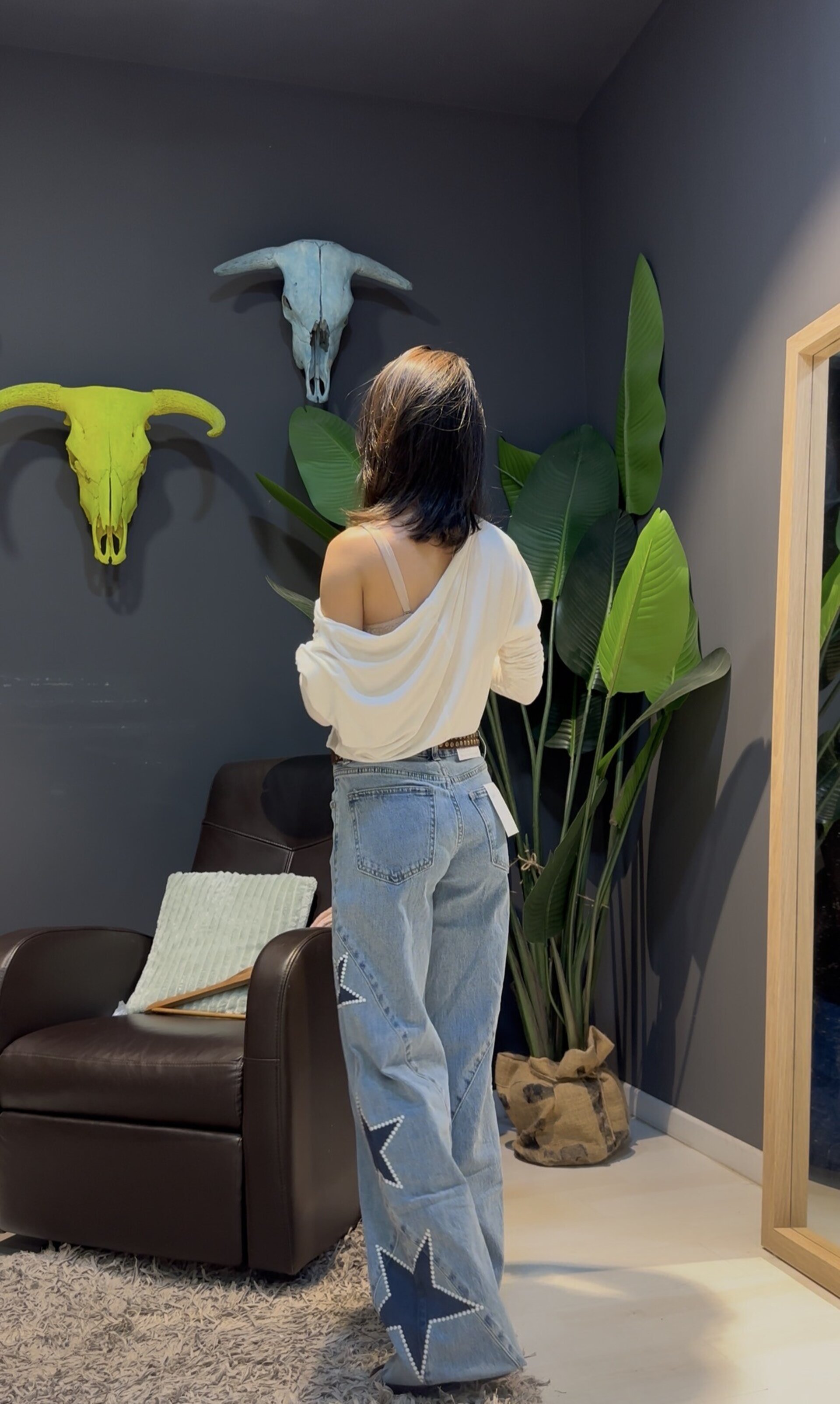 Jeans Wide estrella - 2